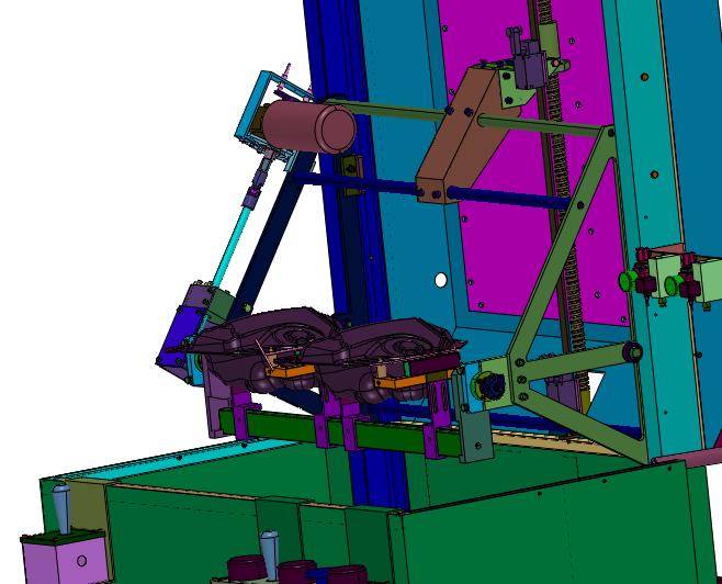 焊接容器气密性测试台