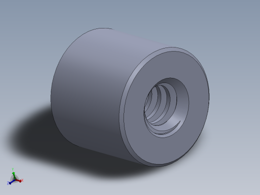 公制梯形螺母-TR16x4x36x32.SLDPRT