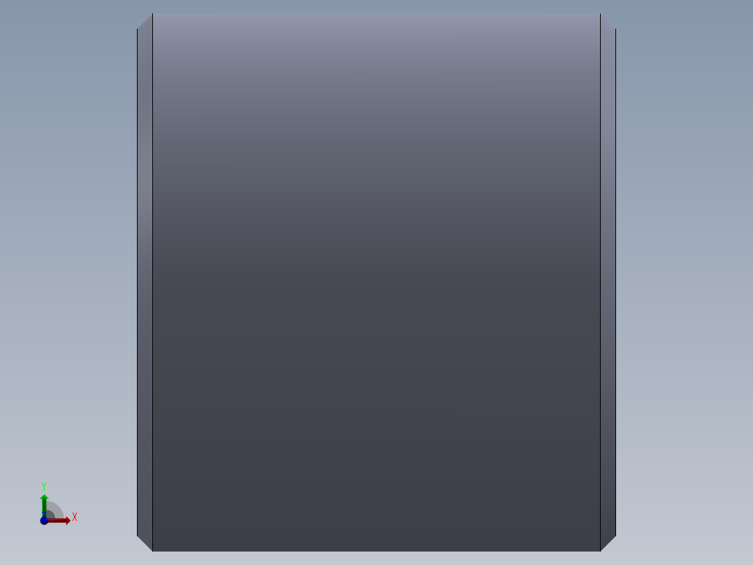 公制梯形螺母-TR16x4x36x32.SLDPRT前视图