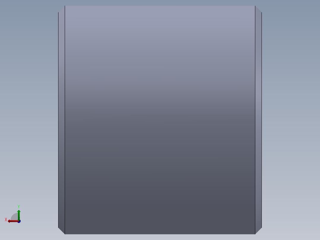 公制梯形螺母-TR16x4x36x32.SLDPRT后视图