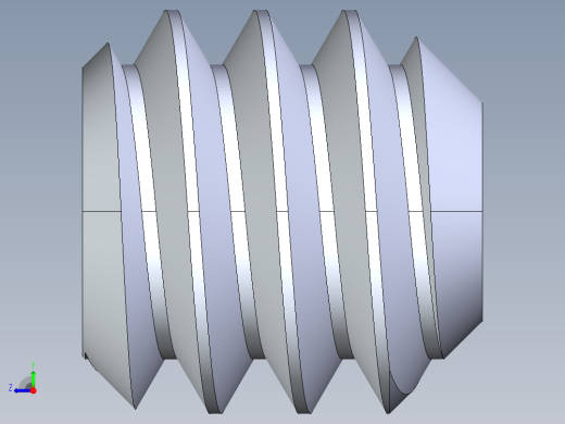 UNC 平头紧定螺钉-UNC SET SCREW 10-24 x0.187.STEP右视缩略图