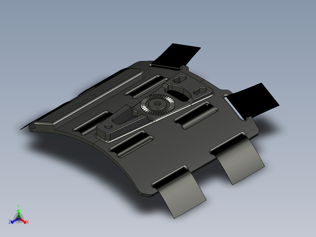 适用于 HK USP 皮套的腿部面板