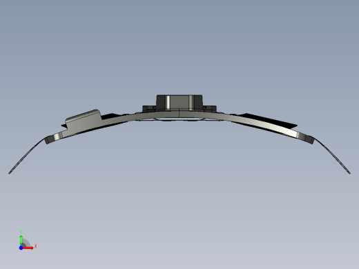 适用于 HK USP 皮套的腿部面板前视缩略图