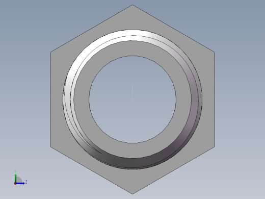 对丝-六角等径 DN8左视缩略图