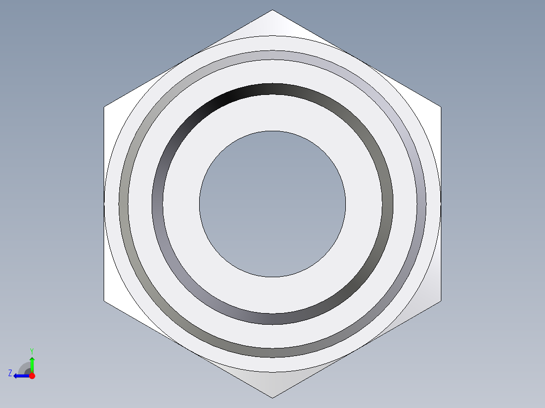 卡套式工业通用硬管接头EO_Male_Stud_connector_GE30S1NPT71X右视图