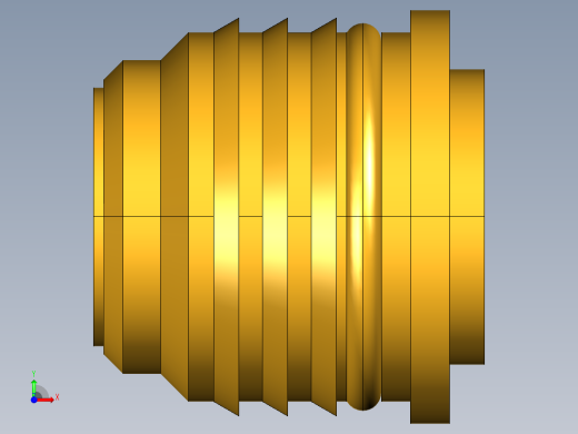 封装的插装运输工具用导管接头前视缩略图