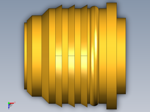 封装的插装运输工具用导管接头俯视缩略图