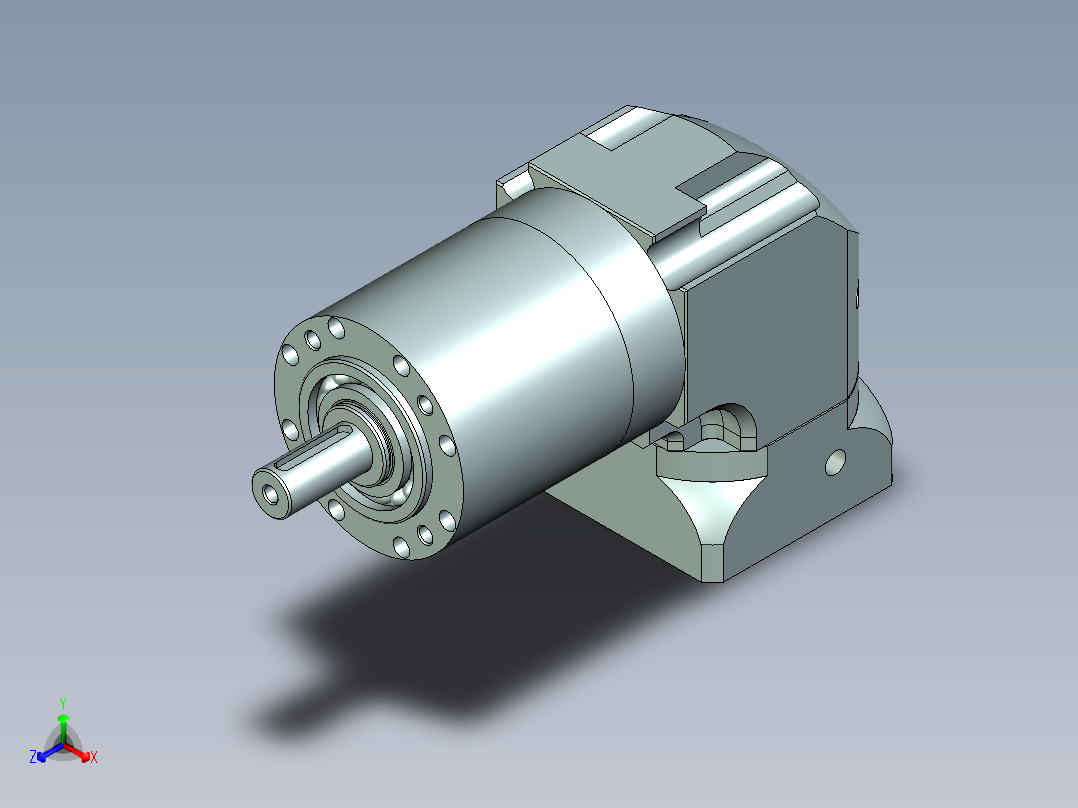 直齿ZPLE120-L3 22-110-145-M8.stp主视图