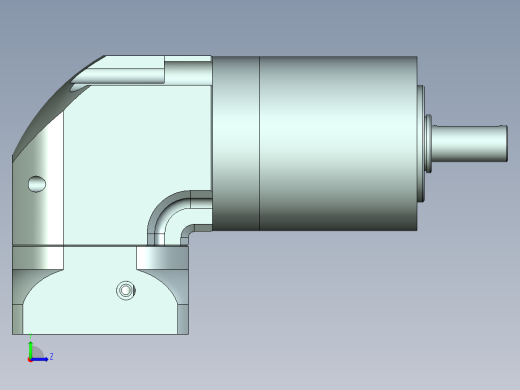 直齿ZPLE120-L3 22-110-145-M8.stp左视缩略图