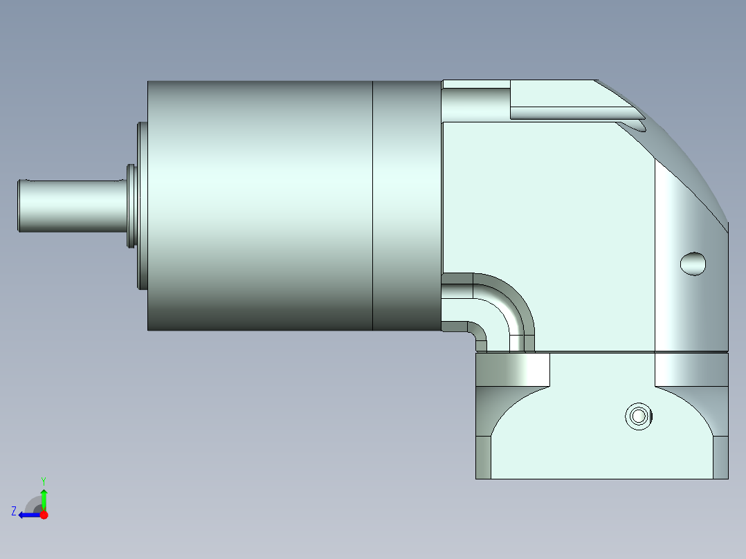 直齿ZPLE120-L3 22-110-145-M8.stp右视图