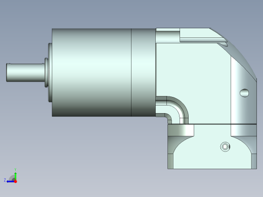 直齿ZPLE120-L3 22-110-145-M8.stp右视缩略图