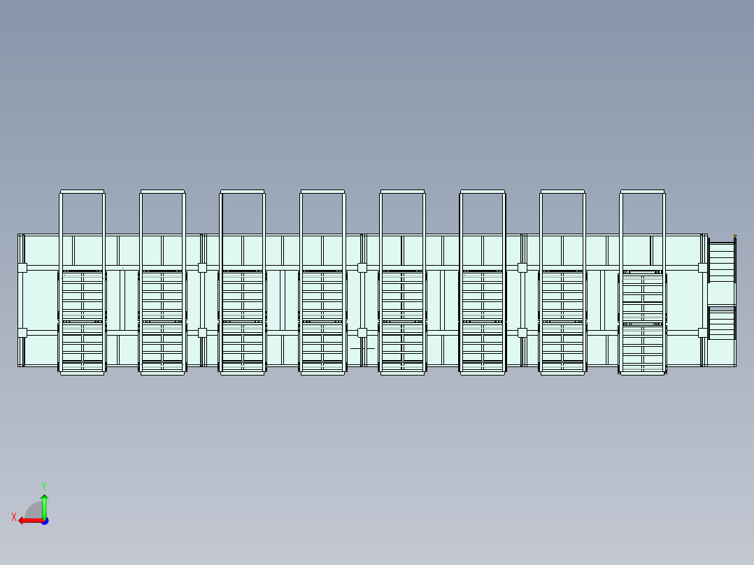 喂料装置后视图