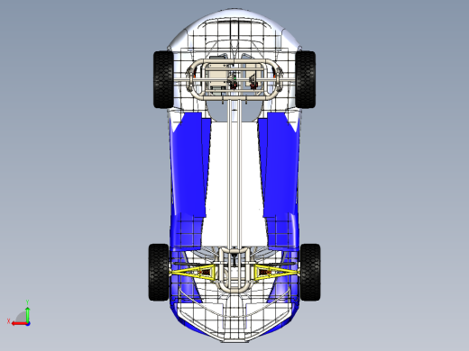 08-仿布加迪UTV跑车结构3D图纸 Solidworks设计 附STEP后视缩略图