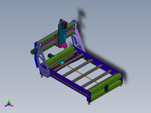 木工模具电脑小型精雕机