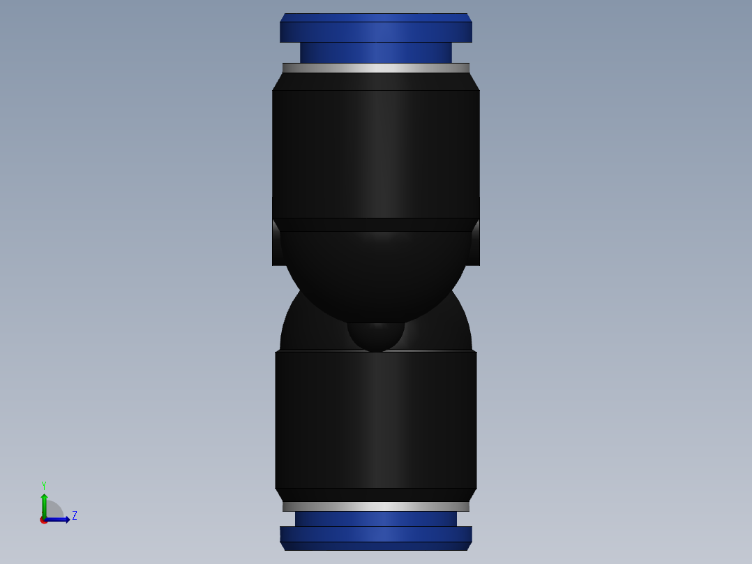 Ø12 UNIÃO Y (C00821200)左视图