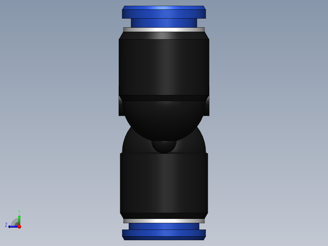 Ø12 UNIÃO Y (C00821200)右视图