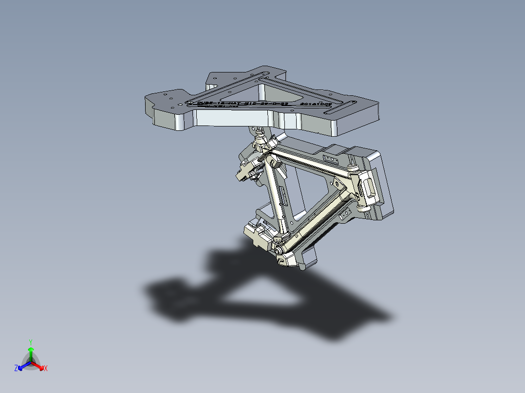 碳纤维自行车车架冲压模具