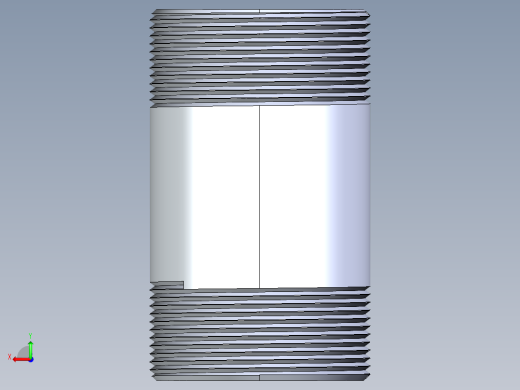 聚氯乙烯配件33-Sch80_Nipple_MPTxMPT_861-254_2in x 4in后视缩略图