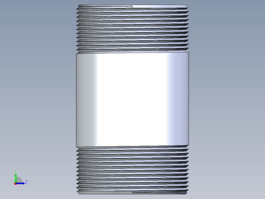 聚氯乙烯配件33-Sch80_Nipple_MPTxMPT_861-254_2in x 4in左视缩略图