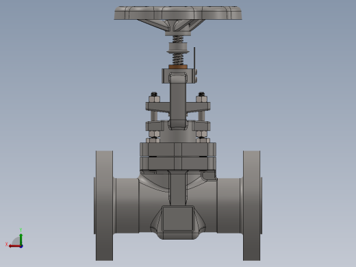 dn40-pn160截止阀后视缩略图