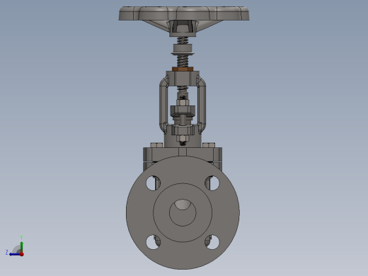 dn40-pn160截止阀右视缩略图