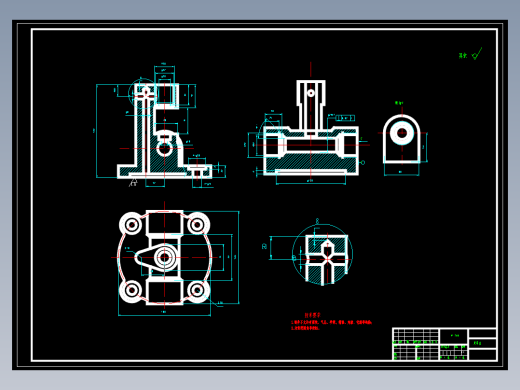 支承座喷雾器壳体机械加工工艺规程及钻20孔夹具设计含CAD图纸和说明书