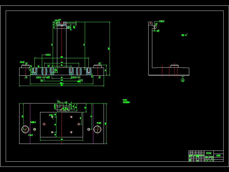 支承座喷雾器壳体机械加工工艺规程及钻20孔夹具设计含CAD图纸和说明书
