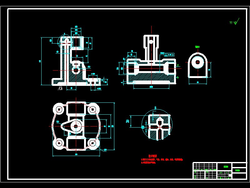 支承座喷雾器壳体机械加工工艺规程及钻20孔夹具设计含CAD图纸和说明书