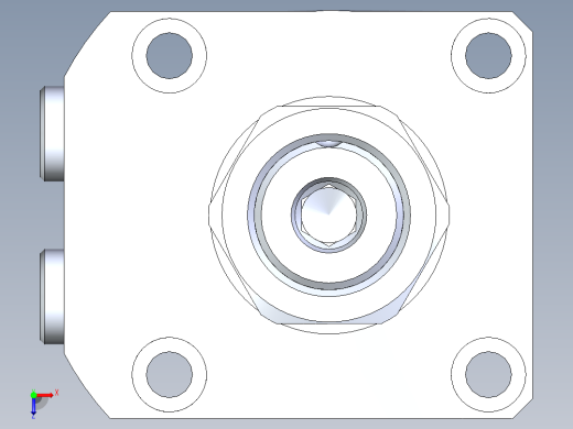 KOSMEKLHA0550-CL-Q15多系列多零件图纸模型俯视缩略图