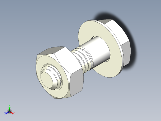 螺栓和螺母-M3 X 0.5