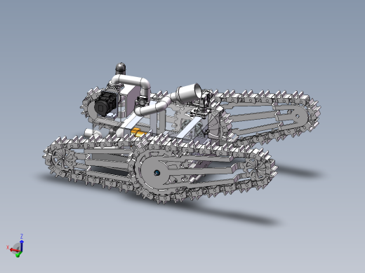 消防爬楼机器人