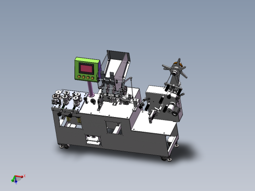 筷子吸管类包装机sw18可编辑