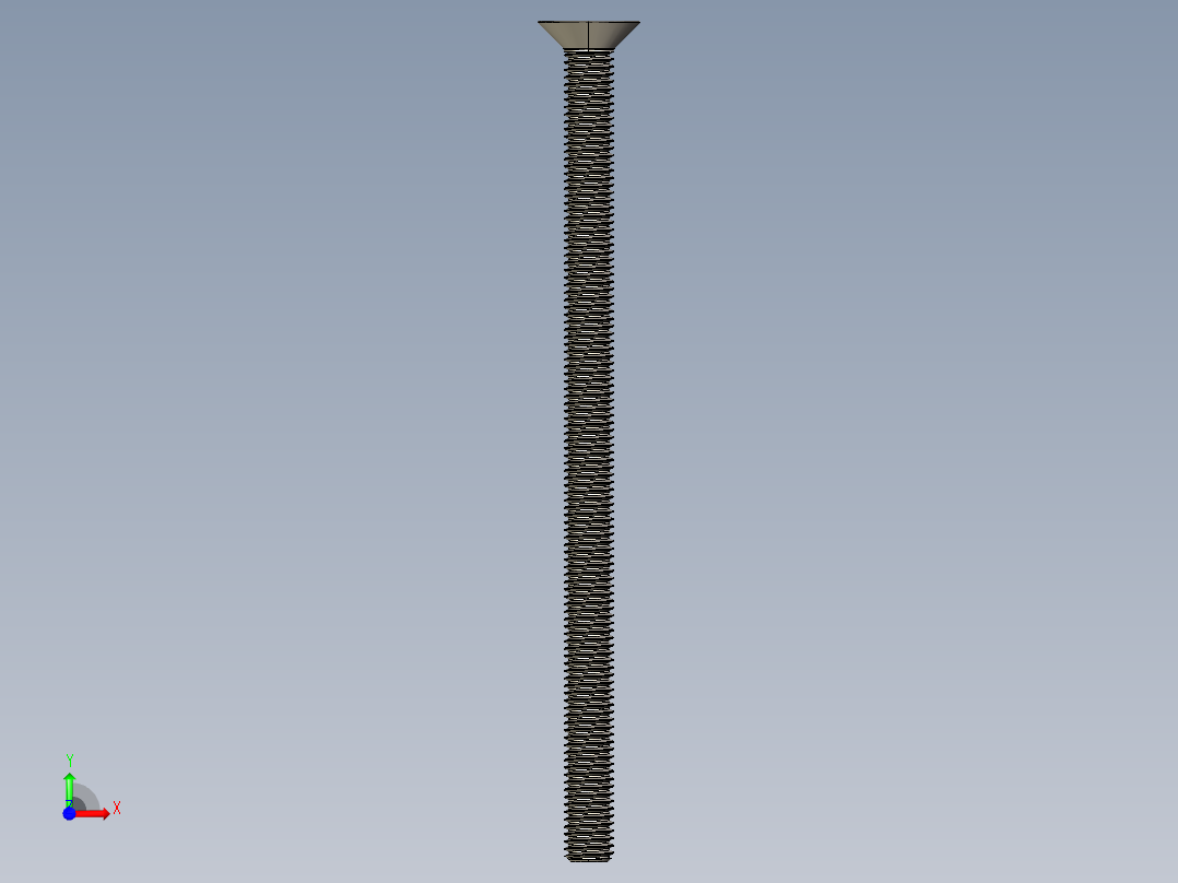 Screw_ISO_10642_M10x170_A2.STEP前视图