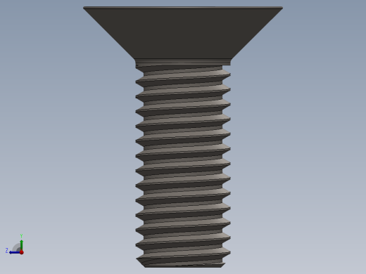 Screw_ISO_10642_M8x22_A2.SLDPRT右视缩略图