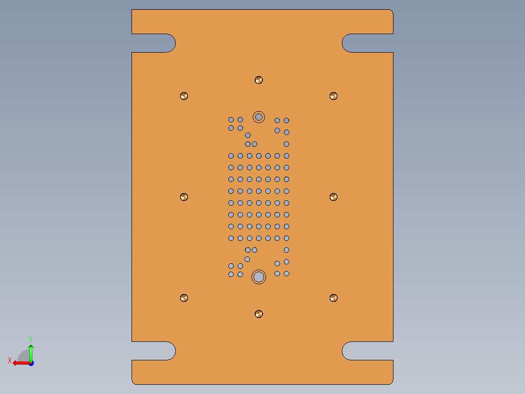 MD1-CAMERA小件CNC工装夹具三维模型-CNC2-210603后视图