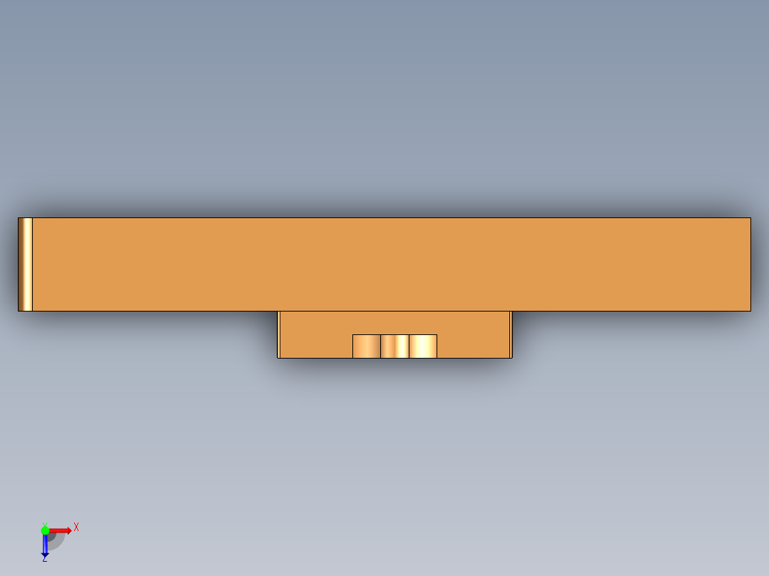 MD1-CAMERA小件CNC工装夹具三维模型-CNC2-210603俯视图