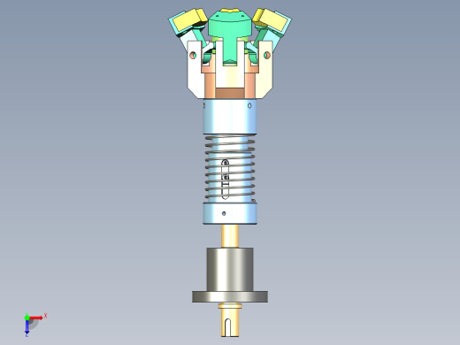 夹持旋盖头俯视缩略图