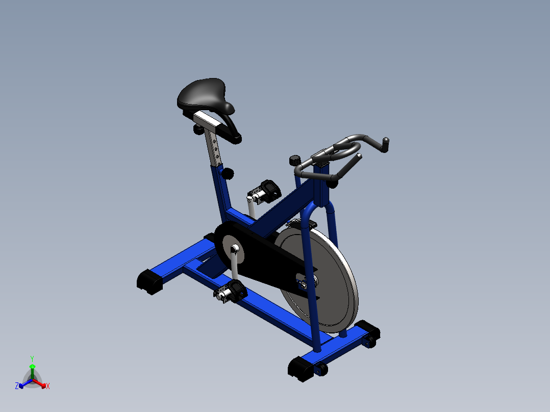 健身器材(12)正等轴测图