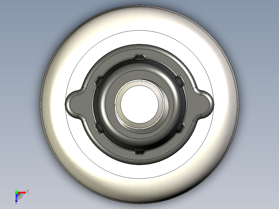 脚杯、脚垫(8)俯视图