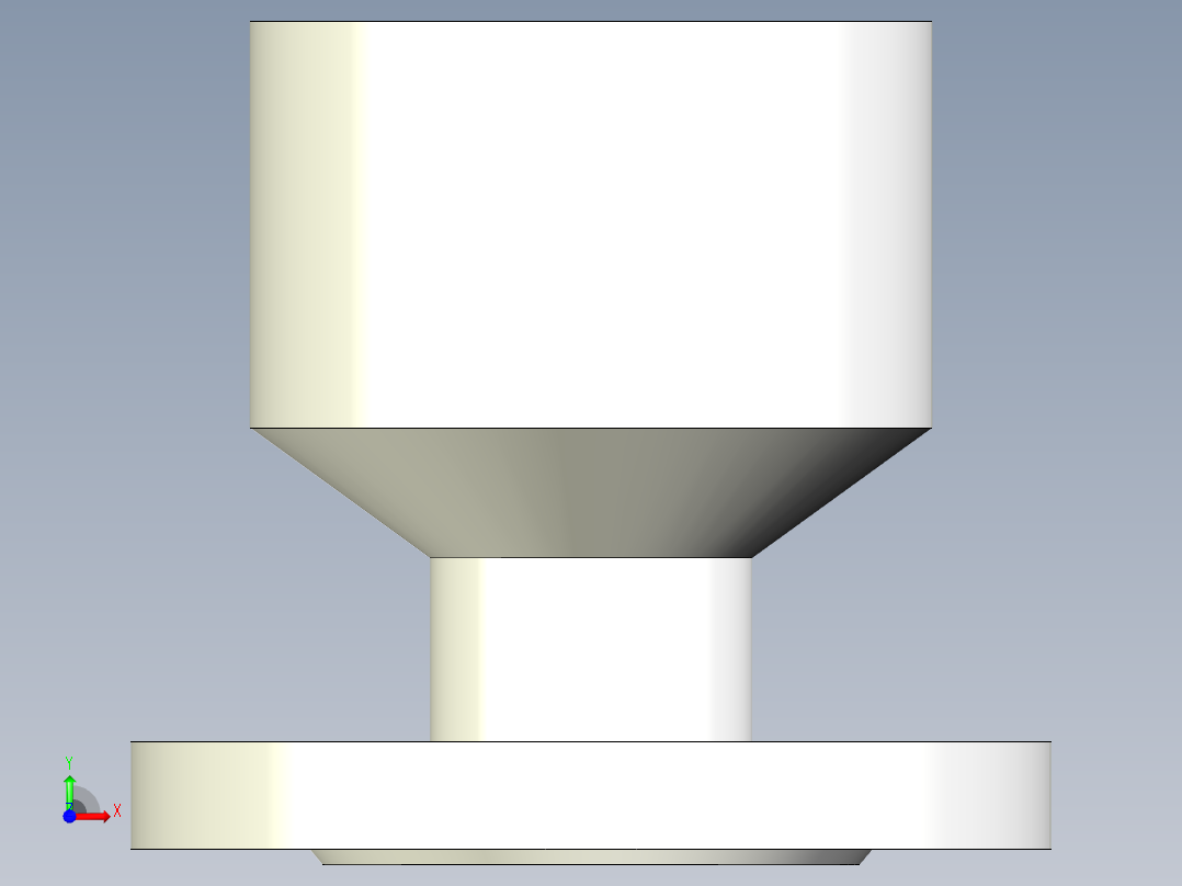YBS型漏水口-DN32前视图
