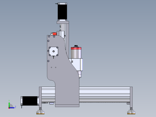 cnc4040-雕刻机左视缩略图