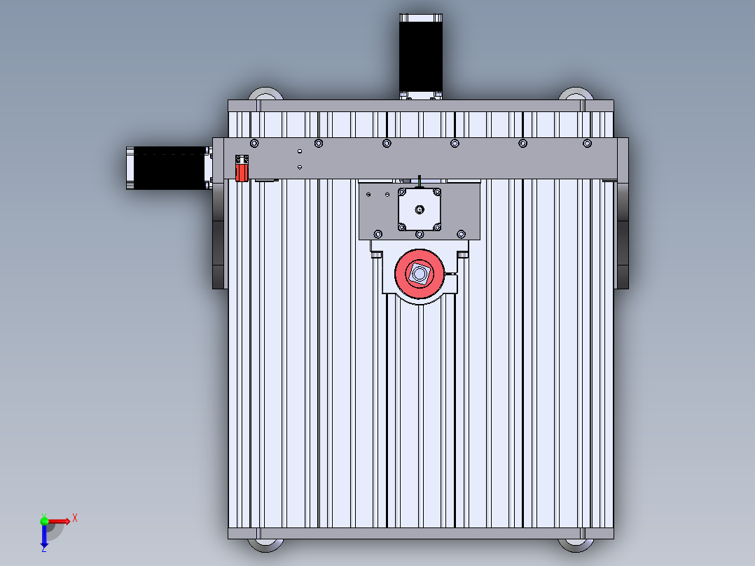cnc4040-雕刻机俯视图