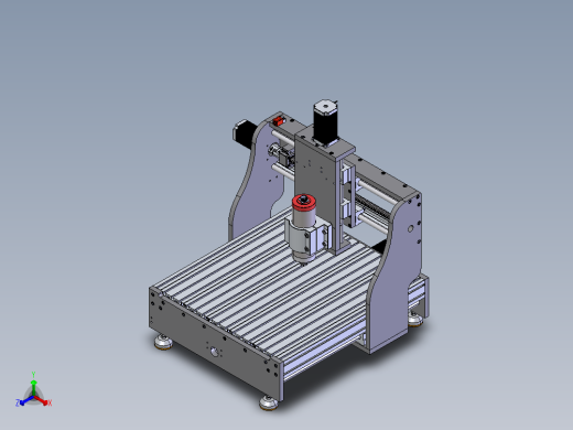 cnc4040-雕刻机正等轴测缩略图