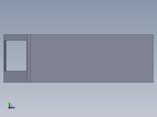 房子、建筑左视缩略图