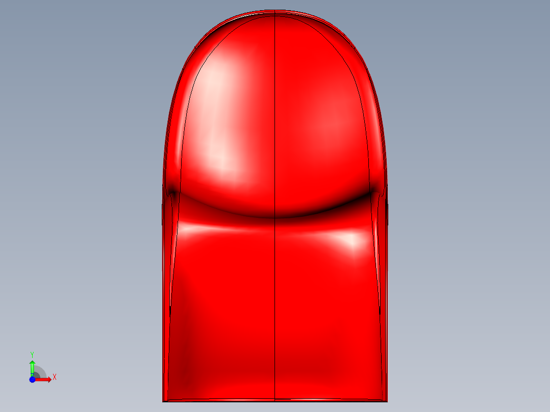B3004571-潘顿椅前视图