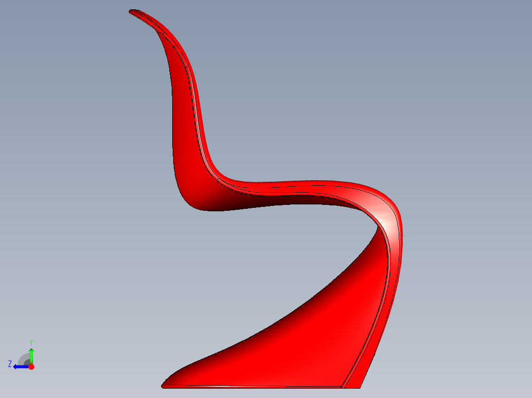 B3004571-潘顿椅右视图