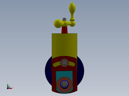 A0003140-车床刀架溜板前视缩略图