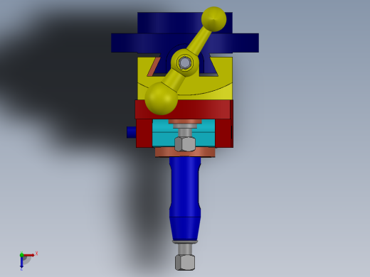A0003140-车床刀架溜板俯视缩略图