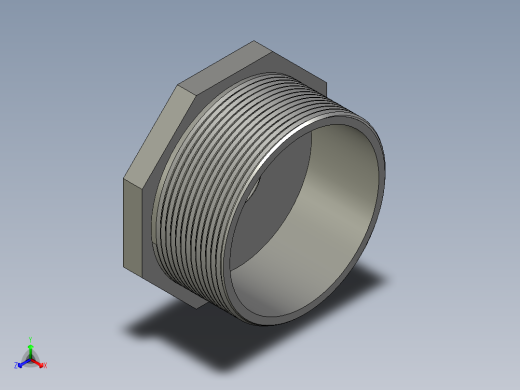 螺纹管转接头-内外丝异径 DN60-DN15
