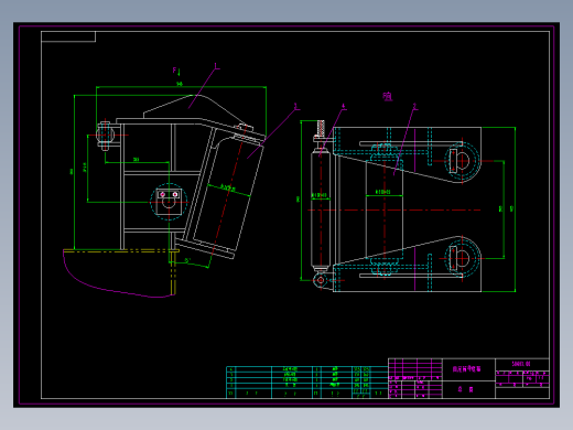 船用四滚导缆器